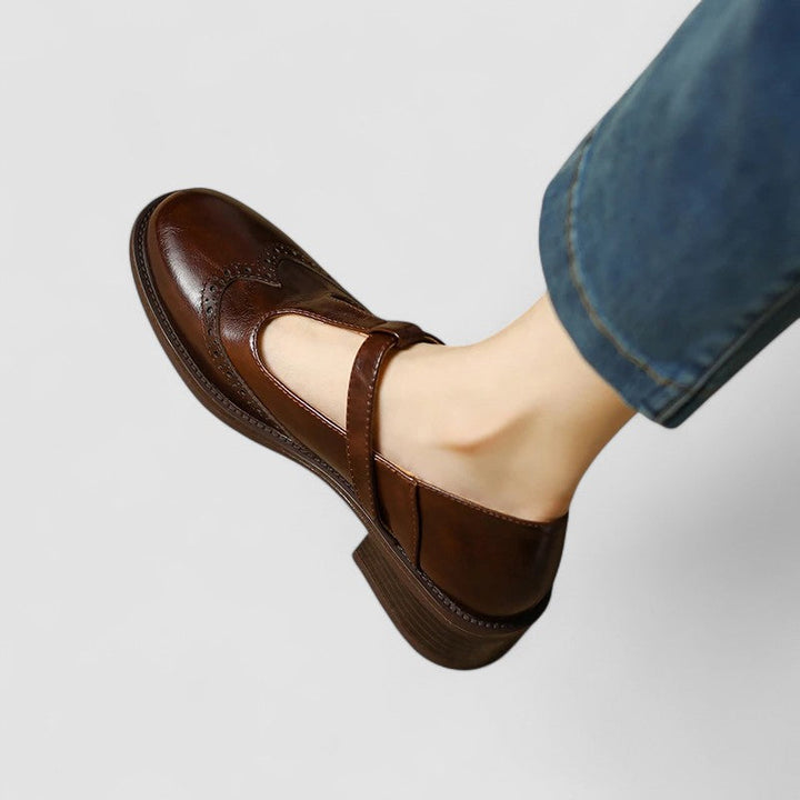 Gianna - Mary Jane Orthopedic Leather Shoes