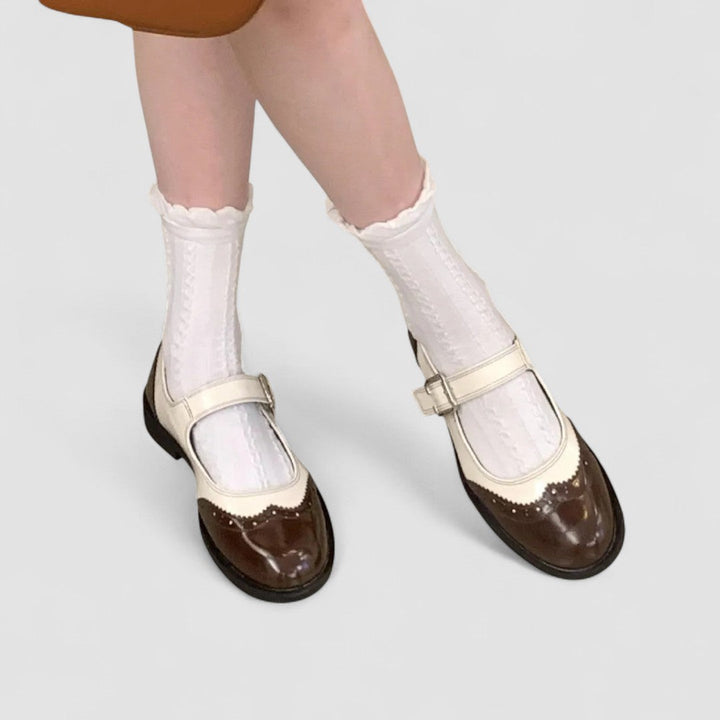 Laura - Orthopedic Leather Mary Jane Shoes