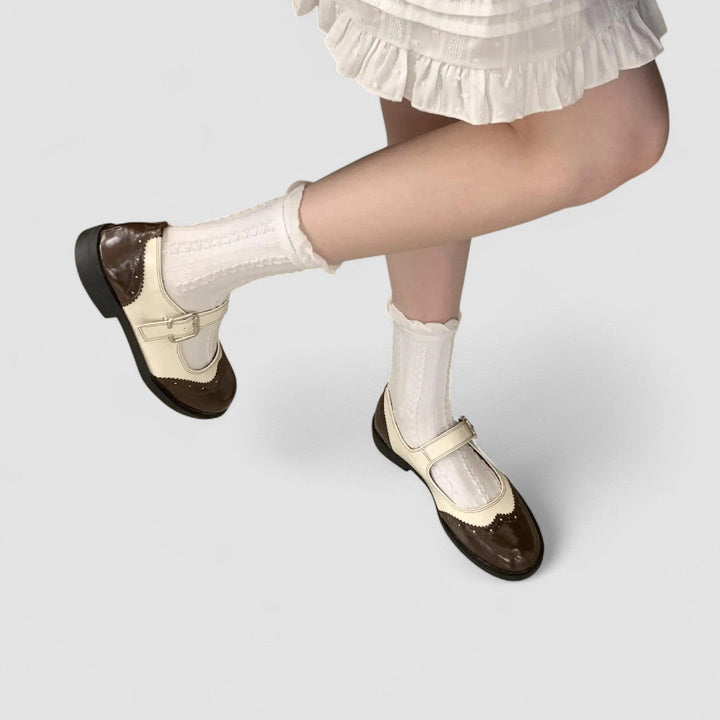 Laura - Orthopedic Leather Mary Jane Shoes