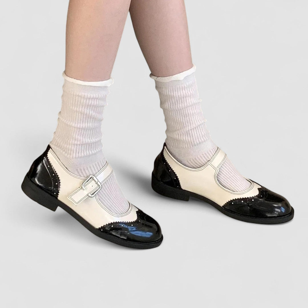 Laura - Orthopedic Leather Mary Jane Shoes