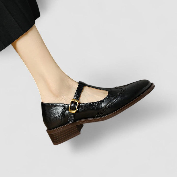 Gianna - Mary Jane Orthopedic Leather Shoes