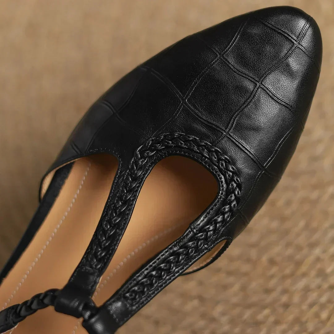 Clara - Orthopedic Leather Mary Jane Shoes