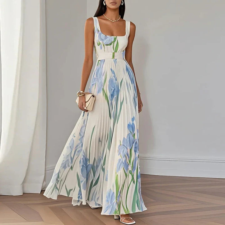 Oriah™ | Floral A-Line Maxi Dress