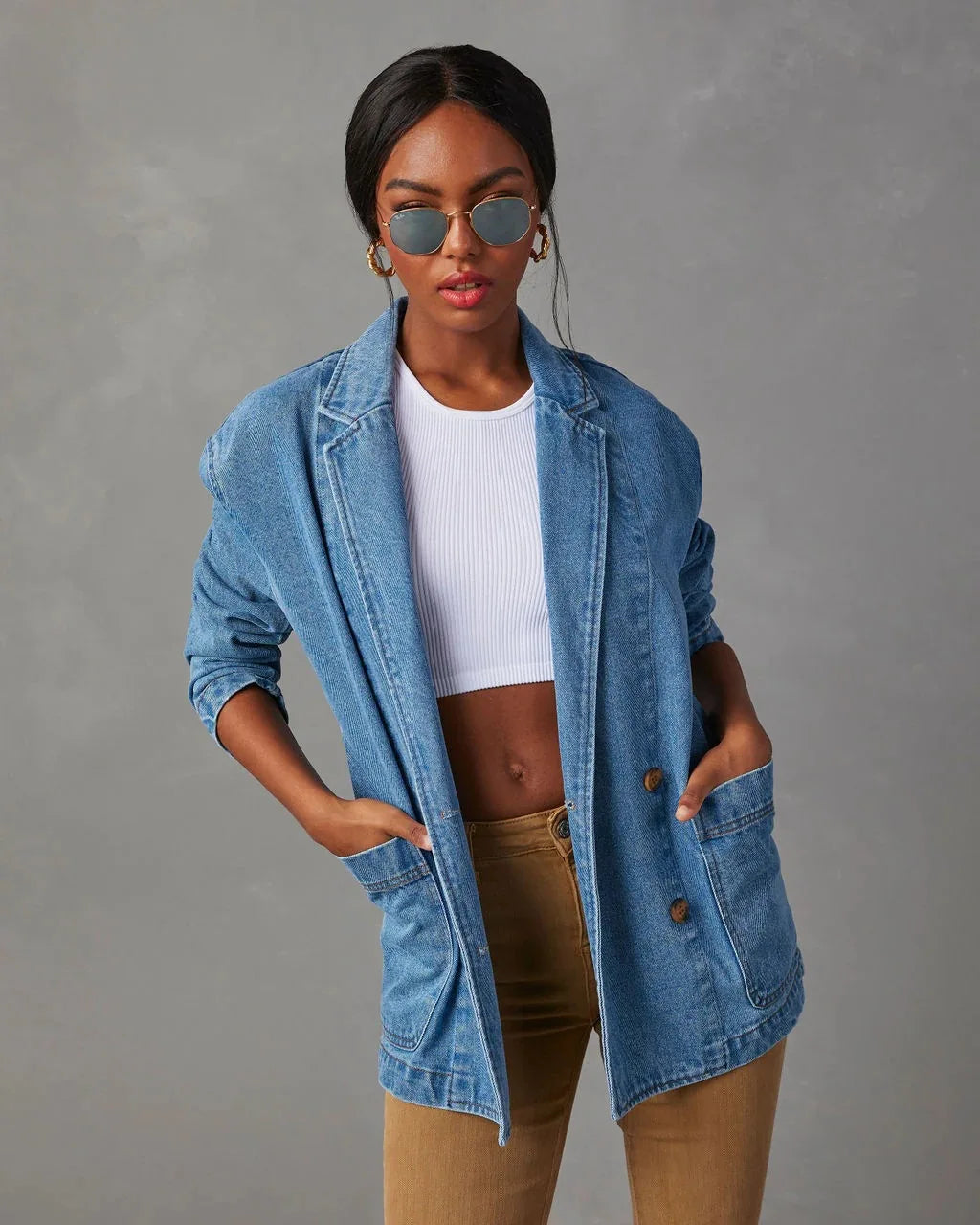 ALICE | Denim Blazer
