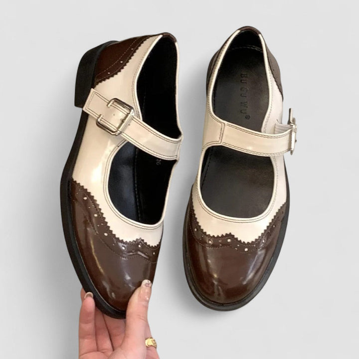 Laura - Orthopedic Leather Mary Jane Shoes