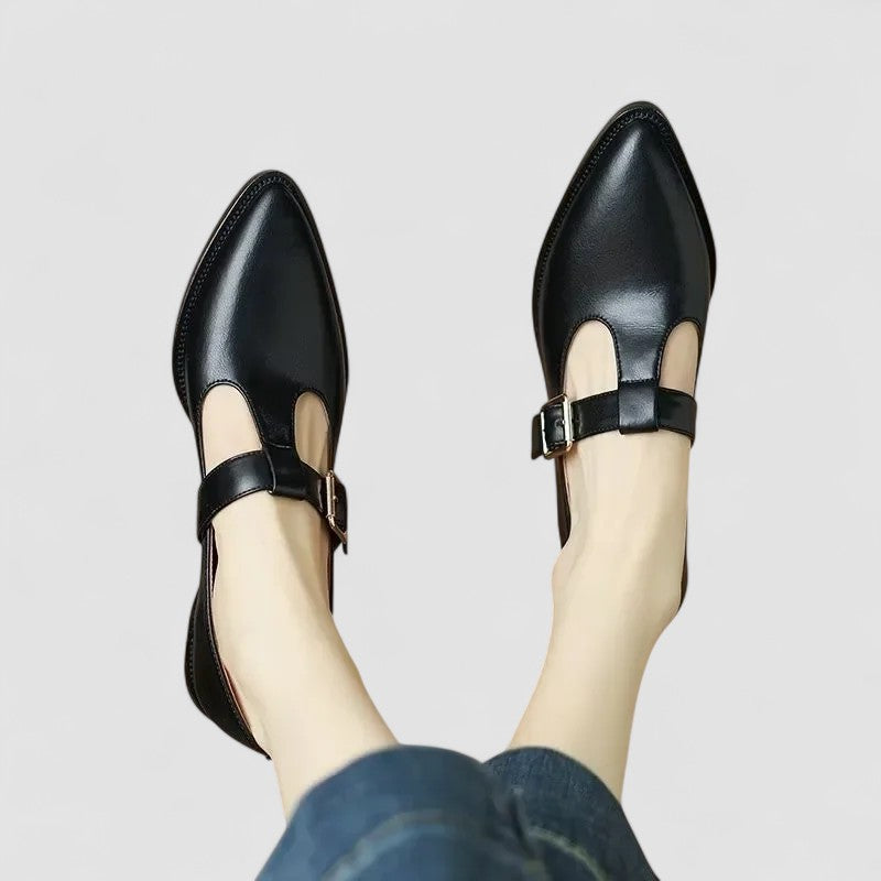 Mia - Orthopedic Leather Mary Jane Shoes