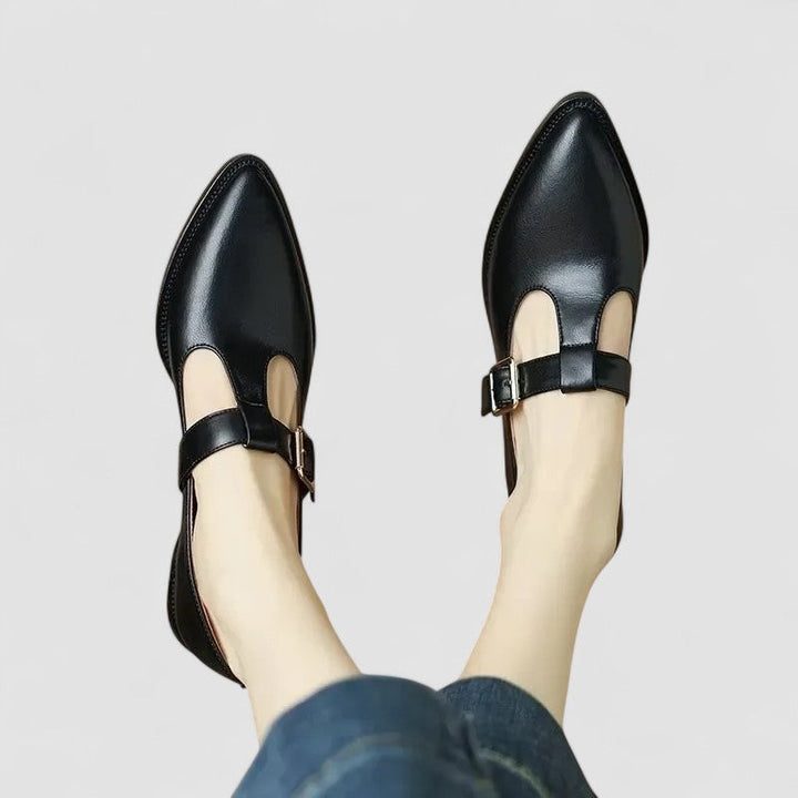 Mia - Orthopedic Leather Mary Jane Shoes