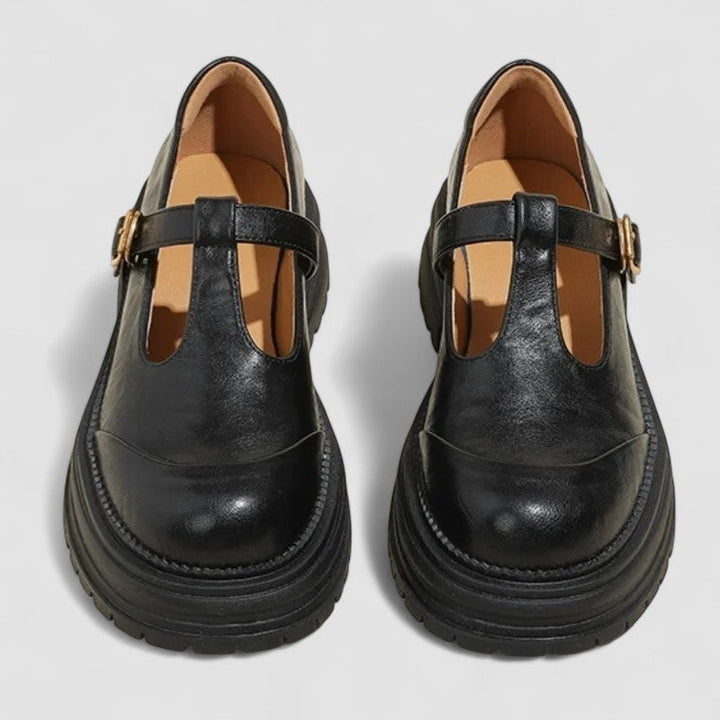 Luna - Orthopedic Leather Mary Jane Shoes