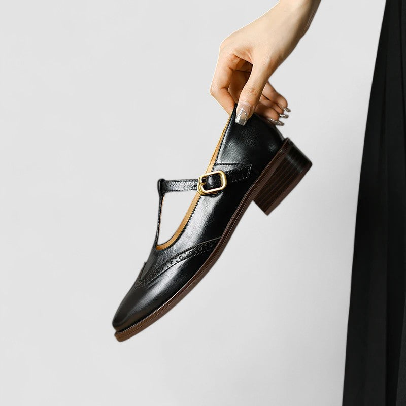 Gianna - Mary Jane Orthopedic Leather Shoes