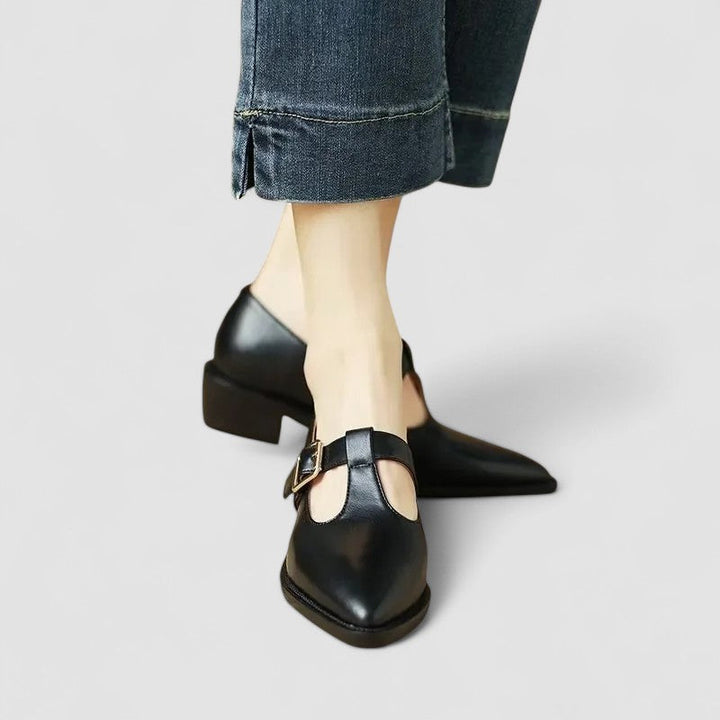 Mia - Orthopedic Leather Mary Jane Shoes
