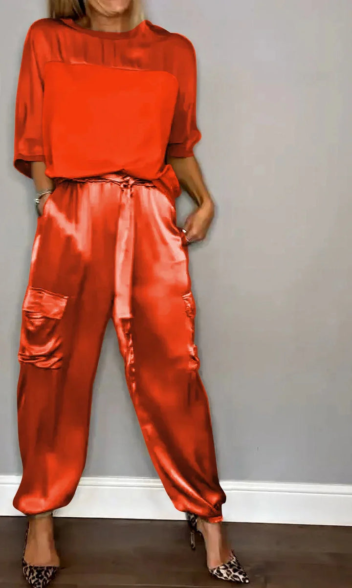 Averielle | Luxurious Flowing Two-Piece Set