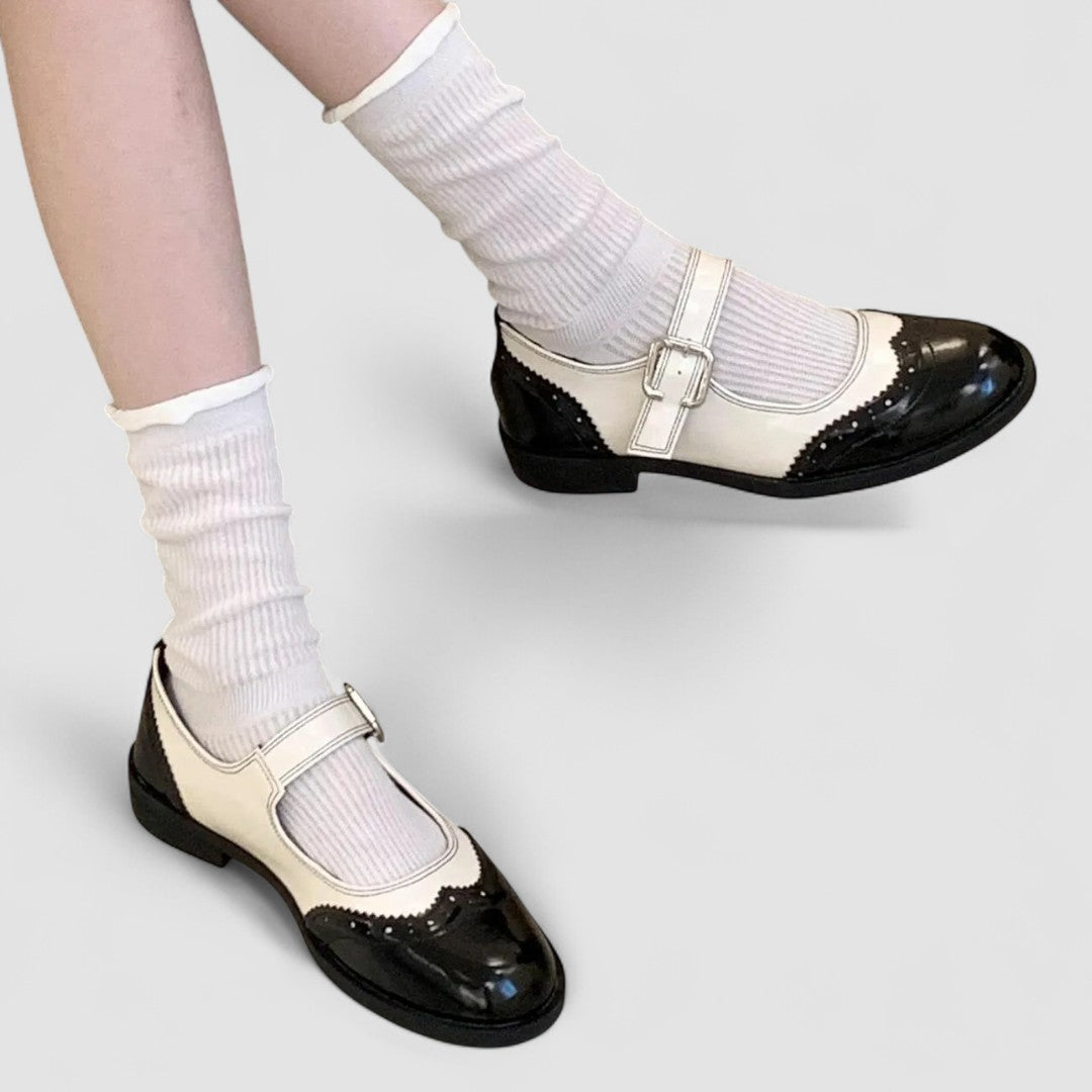 Laura - Orthopedic Leather Mary Jane Shoes