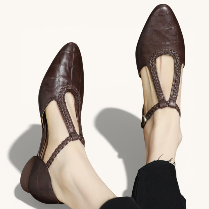 Clara - Orthopedic Leather Mary Jane Shoes