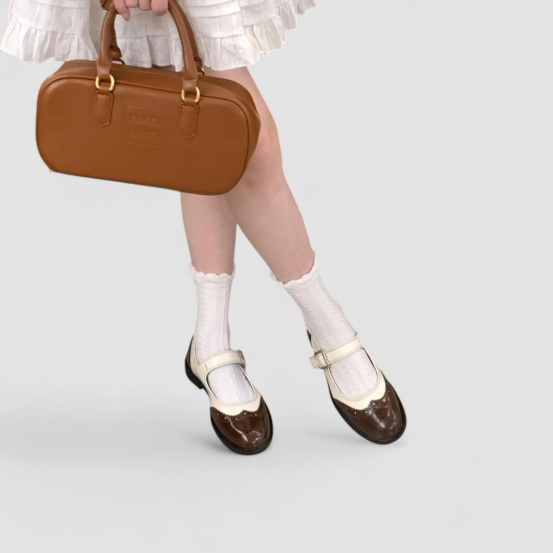 Laura - Orthopedic Leather Mary Jane Shoes