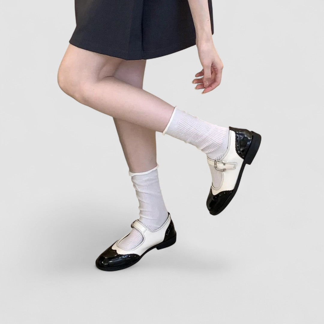Laura - Orthopedic Leather Mary Jane Shoes