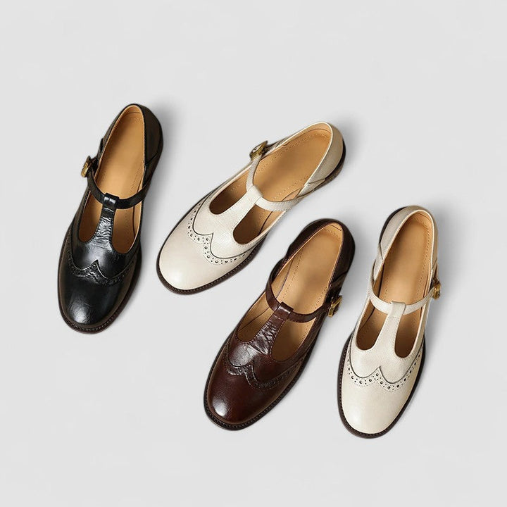 Gianna - Mary Jane Orthopedic Leather Shoes