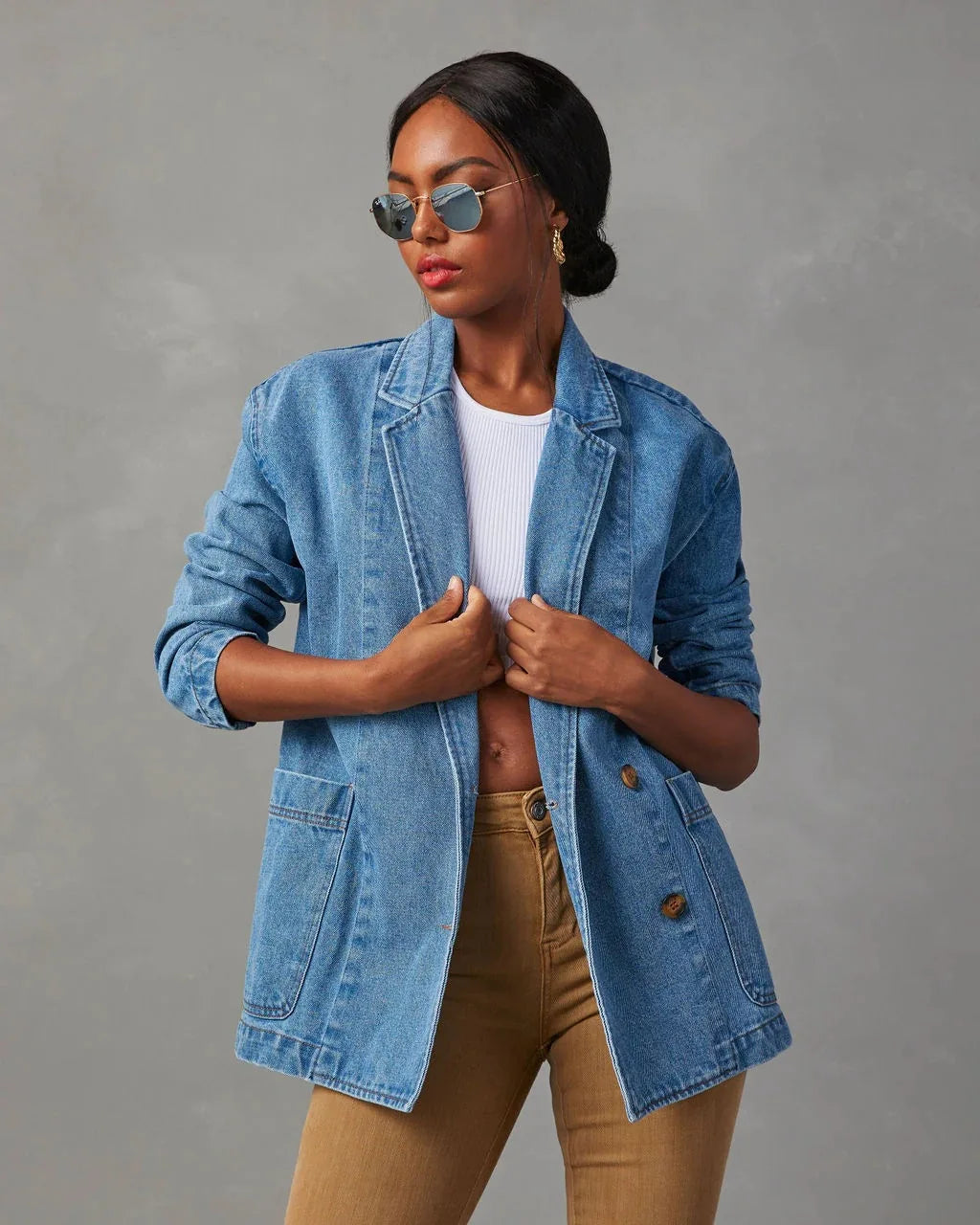 ALICE | Denim Blazer