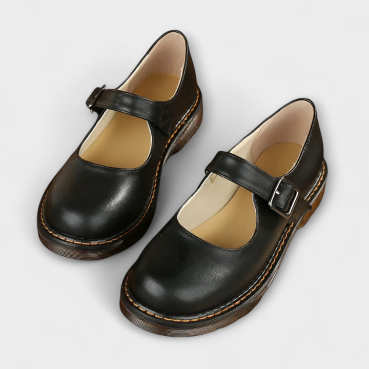 Matilda - Orthopedic Leather Mary Jane Shoes