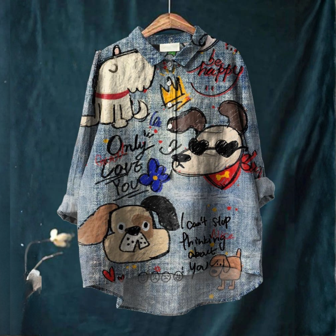 DELACROIX | Chemise Élégante à Motif Anaïs