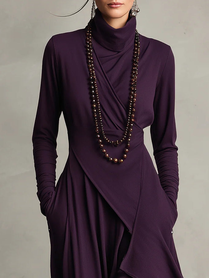 Malva | High Neck Maxi Dress