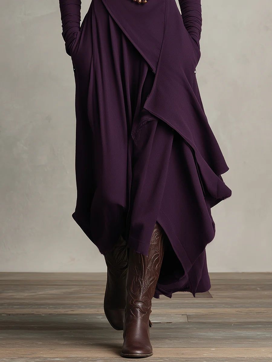 Malva | High Neck Maxi Dress