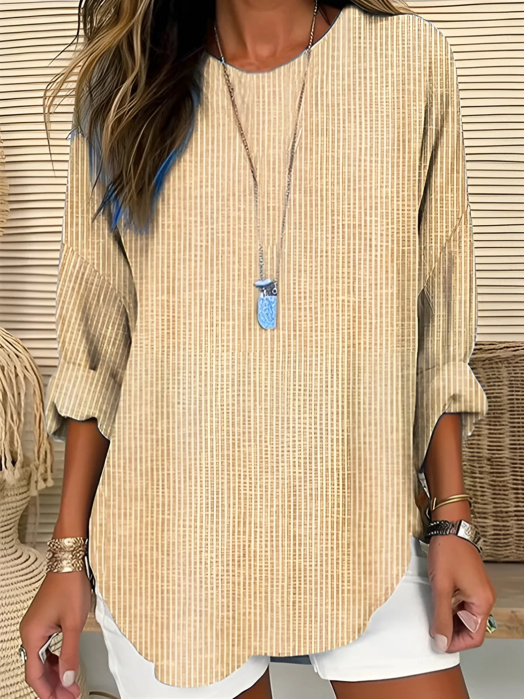 Rhea | Blouse rayée tendance