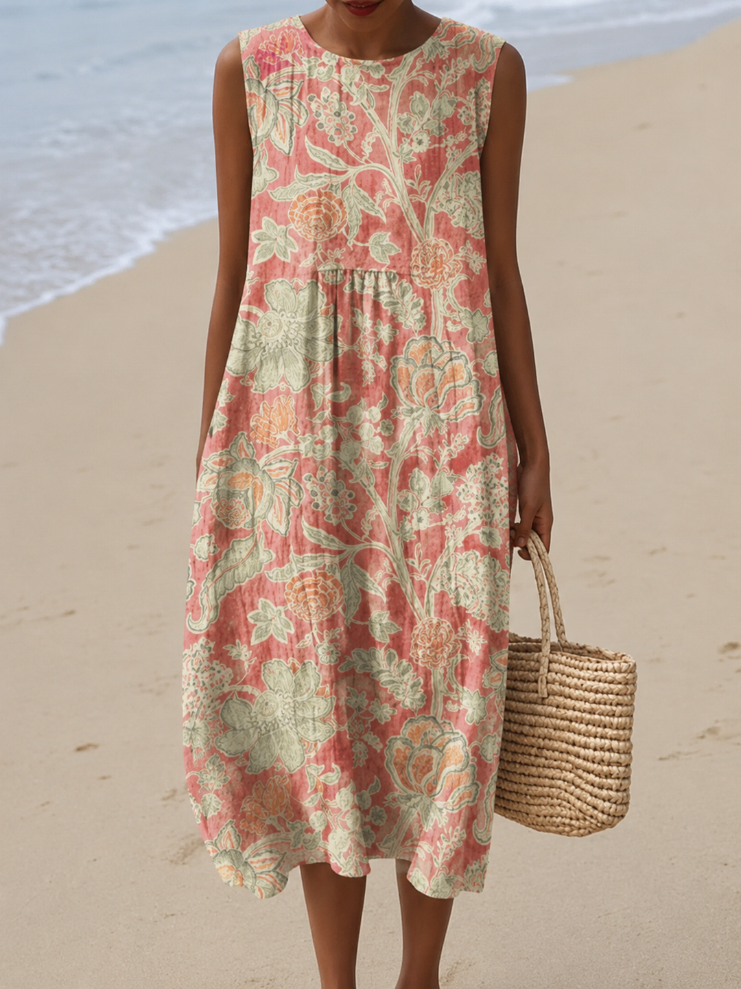 Robe d'Été Sans Manches