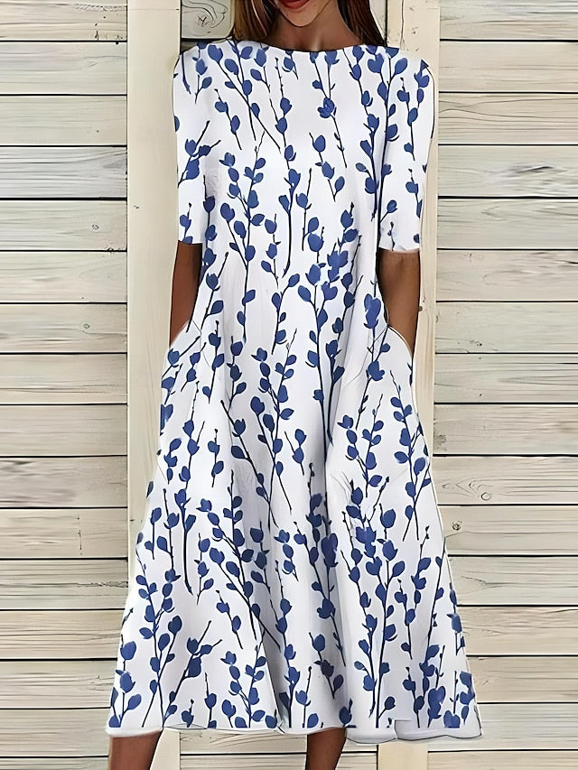 Caitriona™ | Coastal Bloom Maxi Dress-