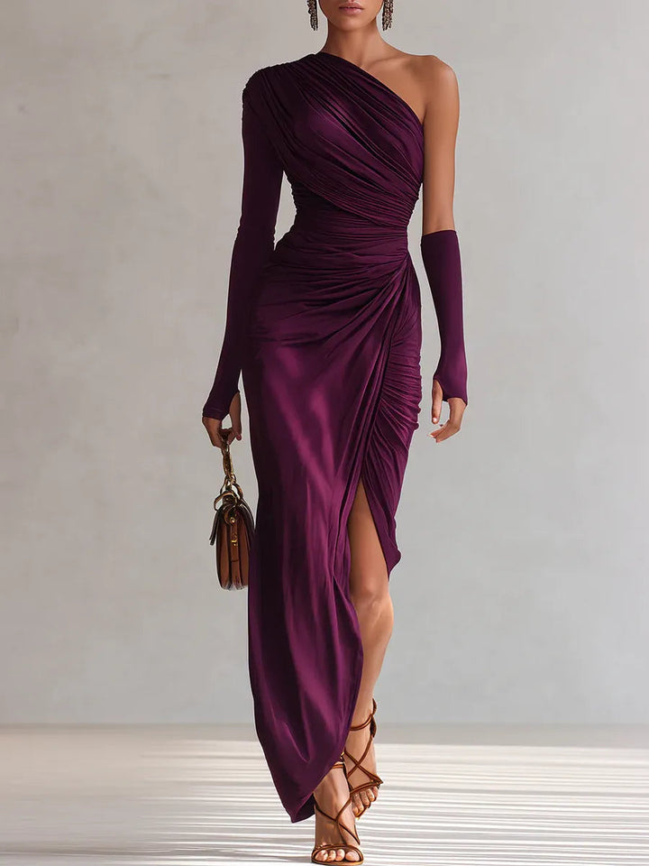 Rhianna™ Elegant Maxi Dress + Sleeve