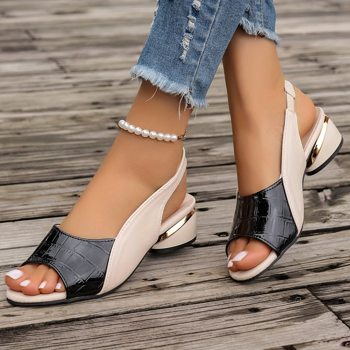 Sandales élégantes et confortables