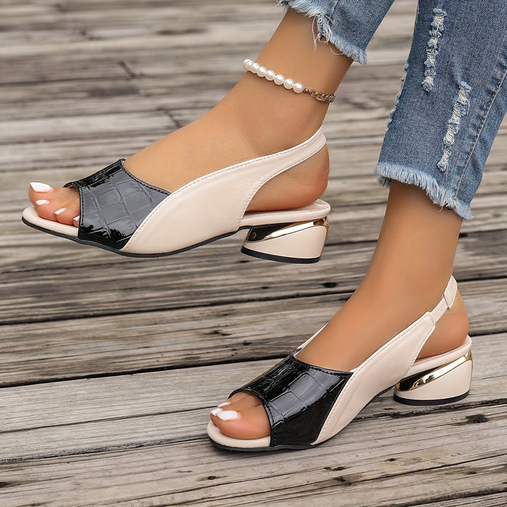 Sandales élégantes et confortables