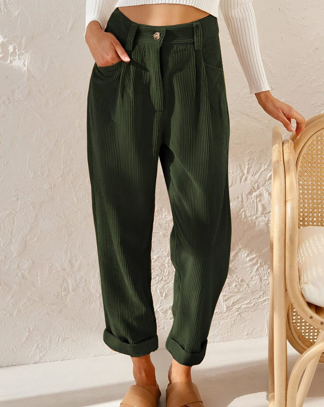 Cassidy - Pantalon Casual Intemporel