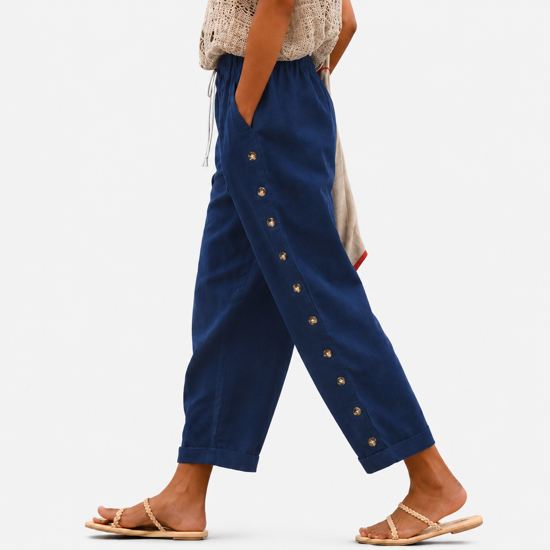 Pantalon à Boutons Midnight Coast