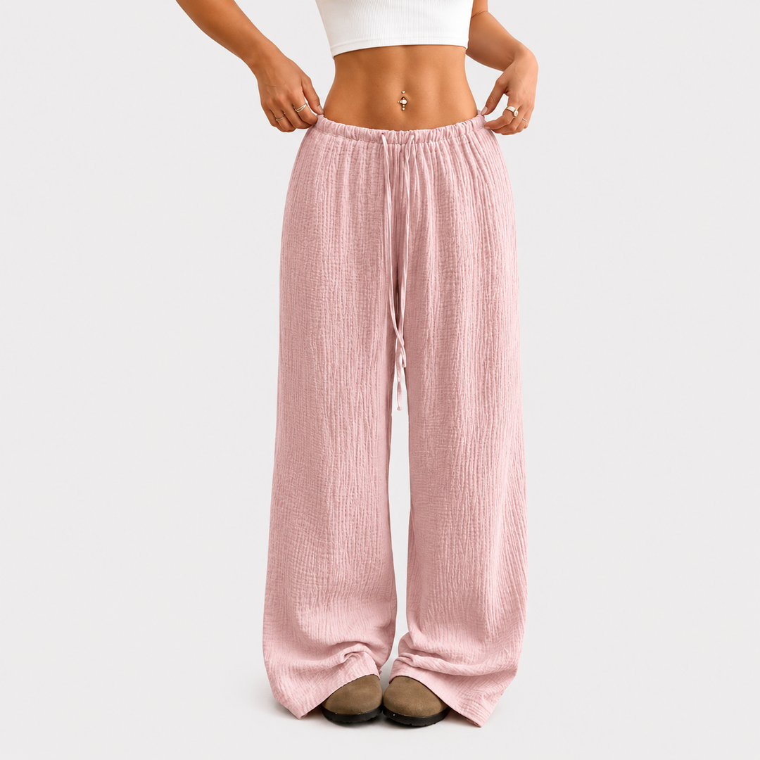 Pantalons de Détente Blush Serenity