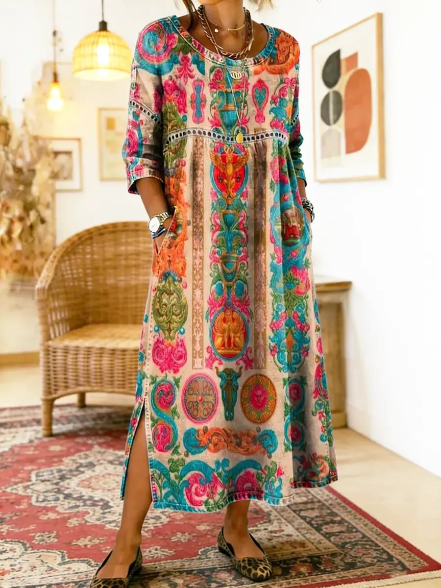 Nicole | Printed Dress