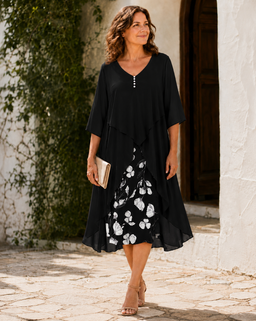 Odette | Layered Maxi Dress