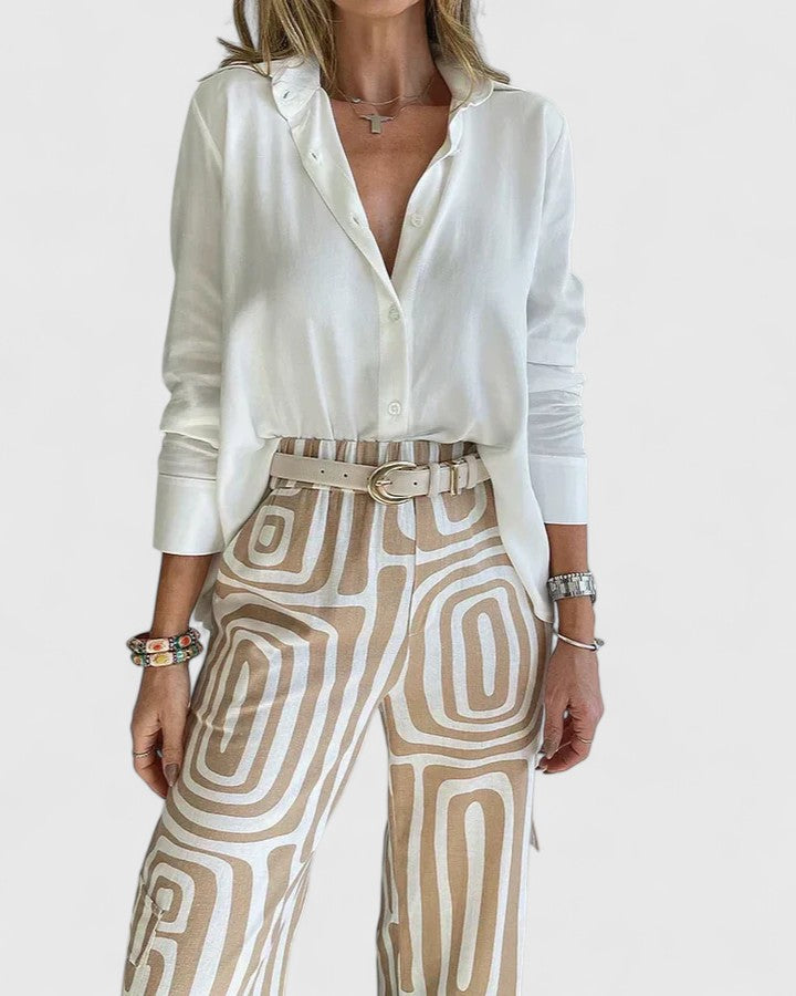 Kira | Elegant Two-Piece Set (FREE BELT INCLUDED)