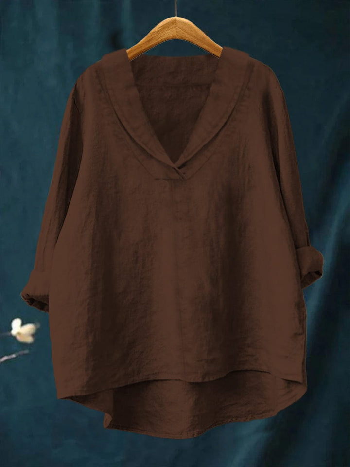 Hortense | Blouse Col V Fluide