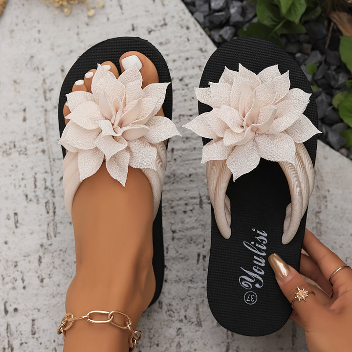 Sandales Fleur Élégante
