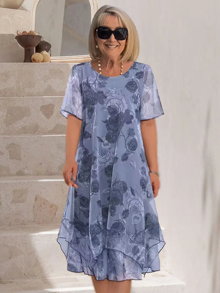 MARGOT | ELEGANT COMFORT PLEATED DRESS
