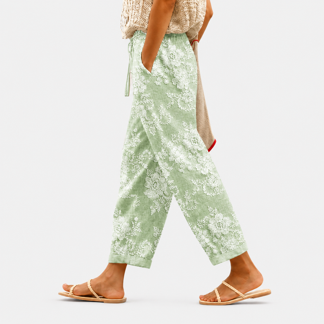 Pantalon Confort Fleur de Sauge