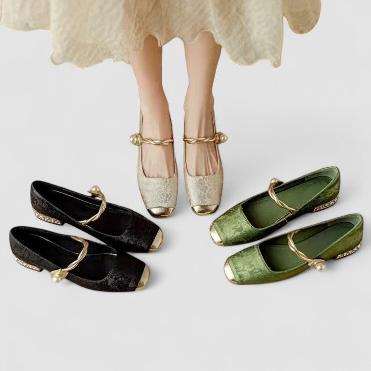Mestelle - Orthopedic Leather Mary Jane Shoes