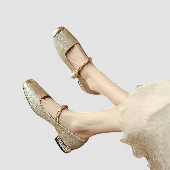 Mestelle - Orthopedic Leather Mary Jane Shoes
