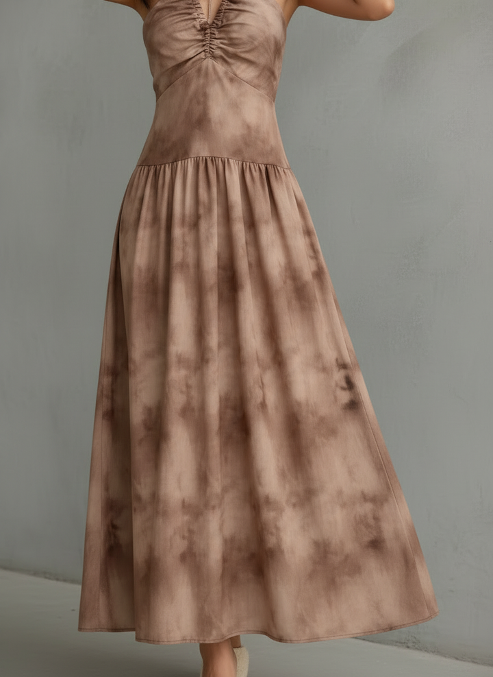 Valentina | Floral Maxi Dress with Off-Shoulder
