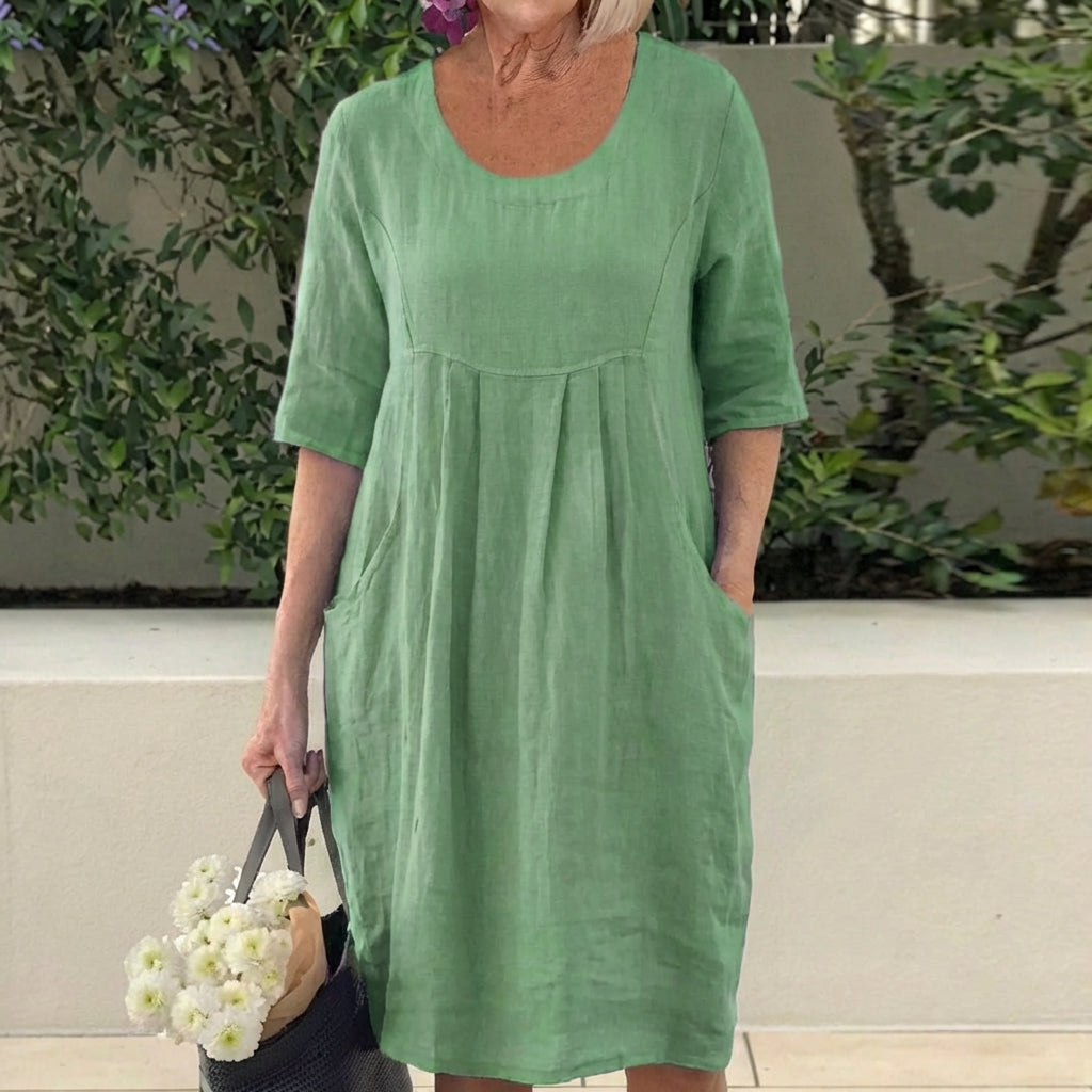 Paisley | Elegant Dress With Pockets