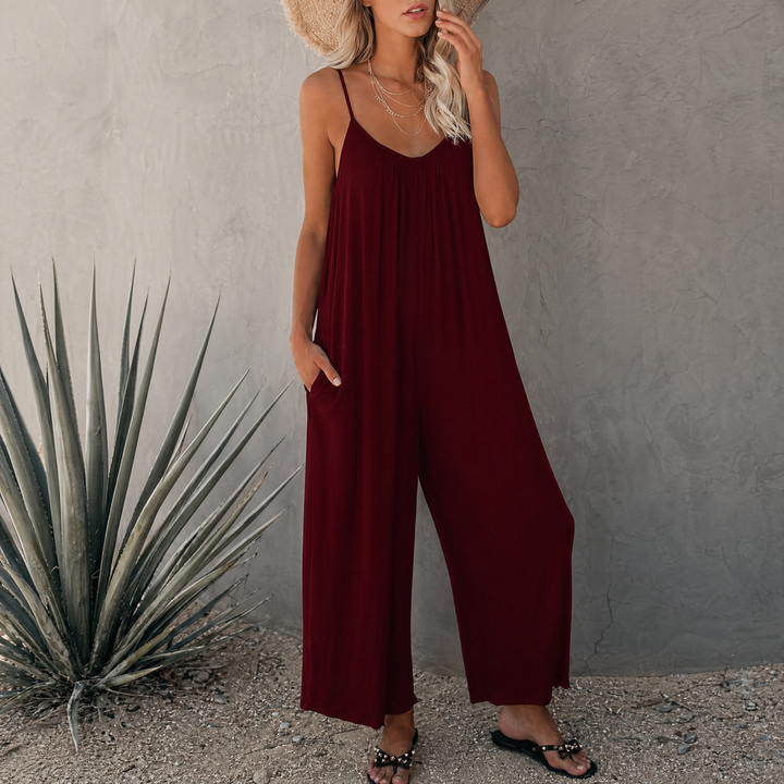 Rio™ | Elegant Flowy Jumpsuit with Pockets