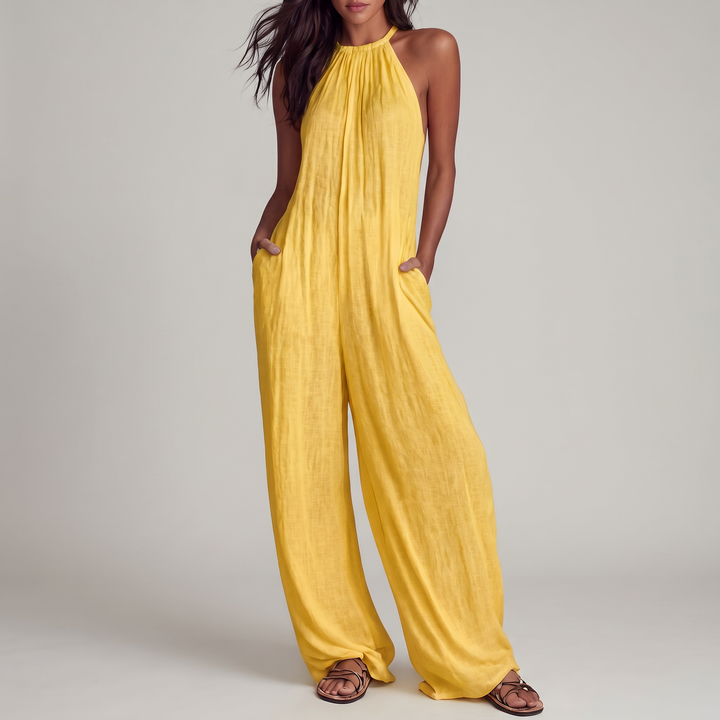 Nivada™ | Elegant Pleated Jumpsuit
