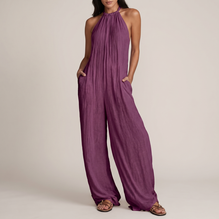 Nivada™ | Elegant Pleated Jumpsuit