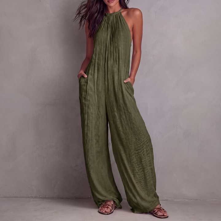 Nivada™ | Elegant Pleated Jumpsuit