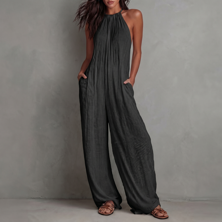 Nivada™ | Elegant Pleated Jumpsuit